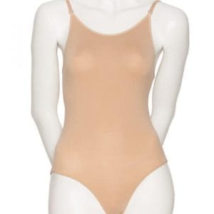 Katz Nude Seamless Body Stocking Camisole Undergarment