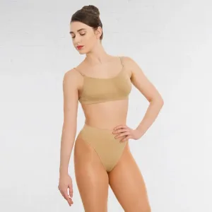 Silky Nude Seamless Dance Bra