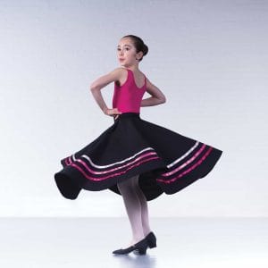 RAD Character Skirt with Pink Ribbons